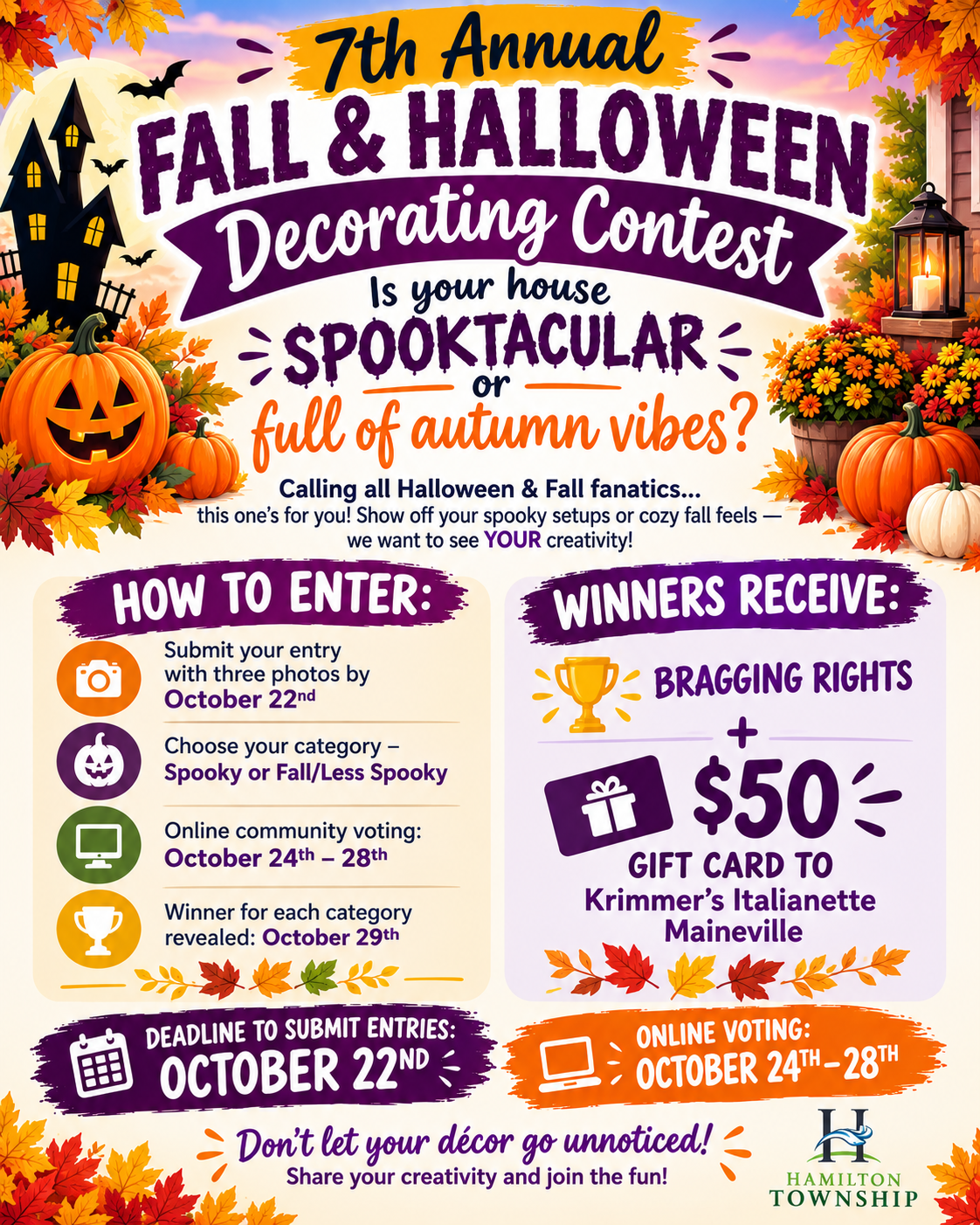Decorative flyer